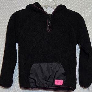 Calvin Klein Performance Black 1/4 Zip Fleece Jacket Girls M 10/12